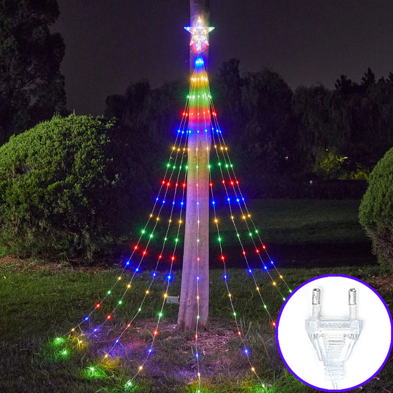 estoque-pronto-ligyetor-4m-198led-árvore-cascata-luz-de-natal-para-decoração-de-jardim-e-casamento