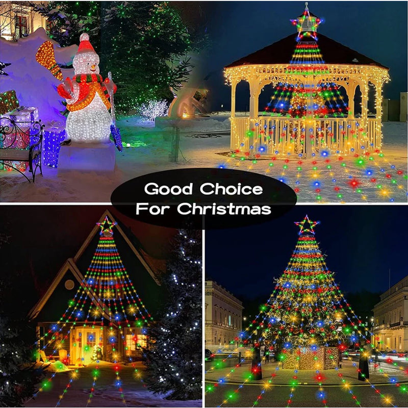 estoque-pronto-ligyetor-4m-198led-árvore-cascata-luz-de-natal-para-decoração-de-jardim-e-casamento