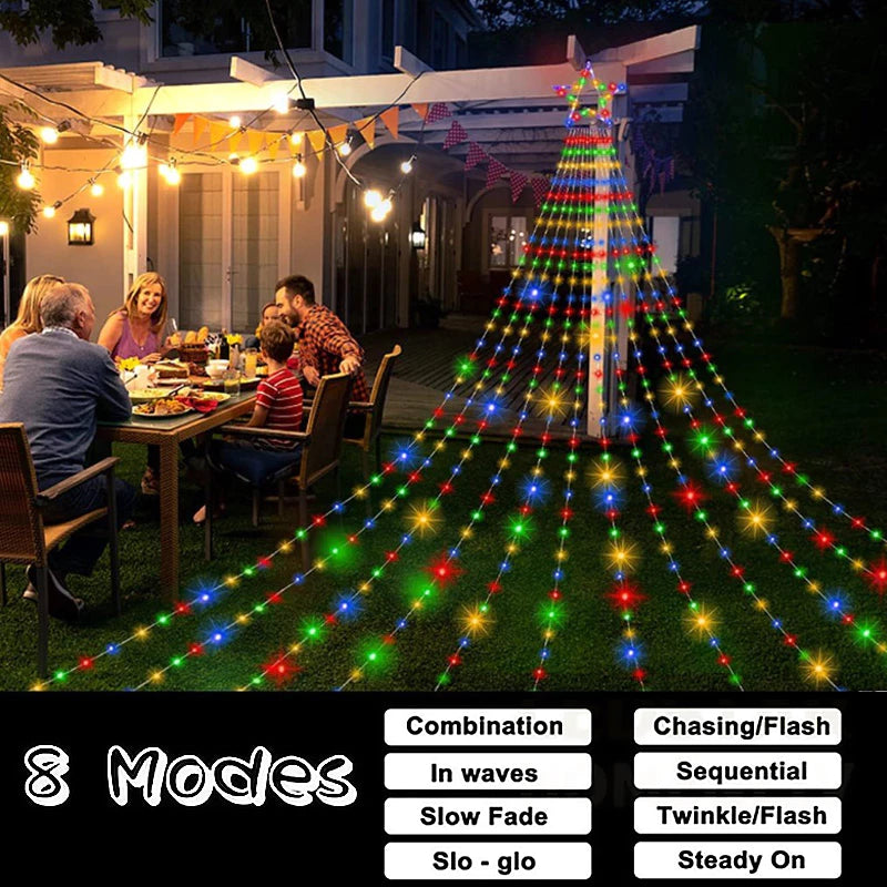 estoque-pronto-ligyetor-4m-198led-árvore-cascata-luz-de-natal-para-decoração-de-jardim-e-casamento