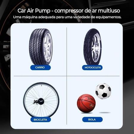 Mini Compressor de Ar Portatil