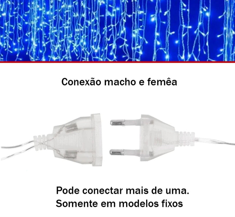 cascata-400-led's-decoração-natal-festas-10m-fixo-ou-8-funções-110v/220v